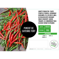 Piment fort de Cayenne